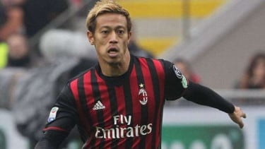Keisuke Honda, saat bermain untuk AC Milan