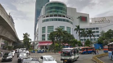 Suasana di Blok M Square, Jakarta Selatan.
