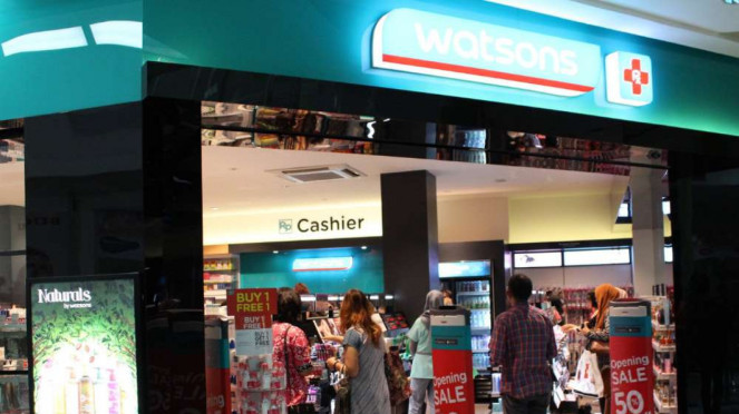 Gerai Watsons.