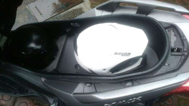 Bagasi Yamaha XMAX 250.