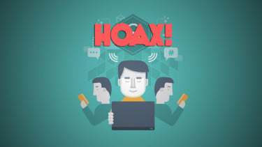 Ilustrasi hoax.
