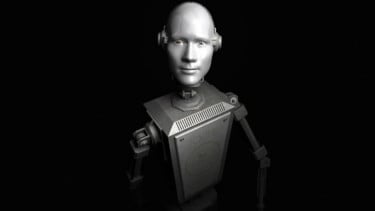 Ilustrasi robot.