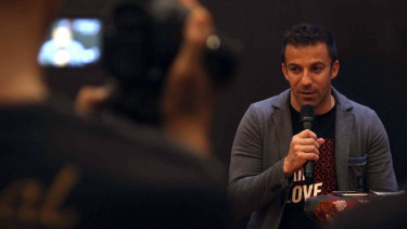 Legenda Juventus dan timnas Italia, Alessandro Del Piero