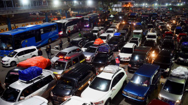 Arus Mudik Pelabuhan Merak
