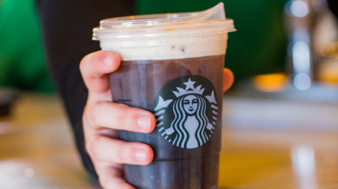 ilustrasi kopi Starbucks.