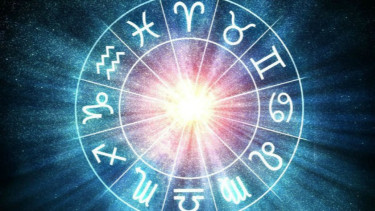 Ilustrasi zodiak., 1. Gemini, 2. Sagittarius, 3. Pisces, 4. Virgo