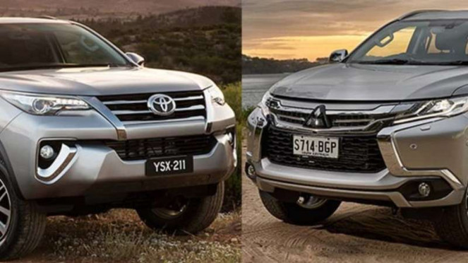 Fortuner vs Pajero Sport.
