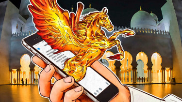 Ilustrasi spyware Pegasus.