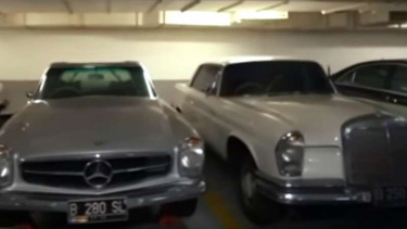 Mobil Mercedes-Benz 280 SL BJ Habibie yang dibeli Ridwan Kamil