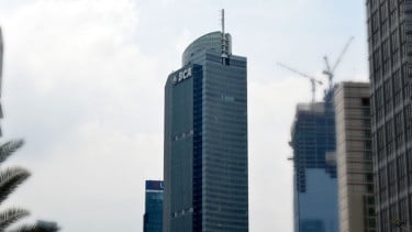 Menara PT Bank Central Asia Tbk (BCA) MH Thamrin, Jakarta Pusat.