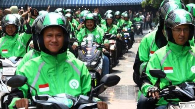 Ilustrasi Ojek Online