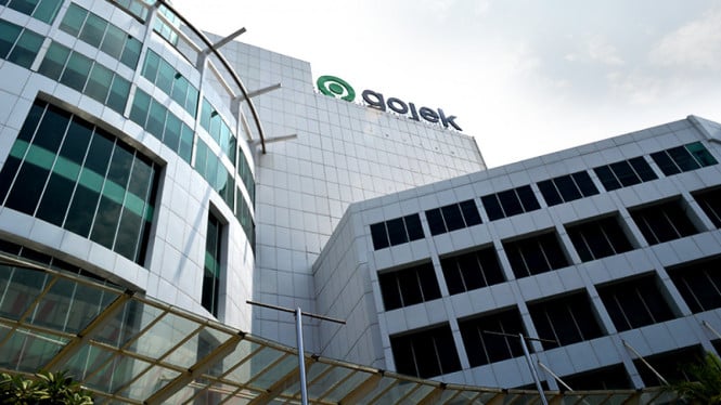Kantor Pusat Gojek di kawasan Blok M, Jakarta Selatan.