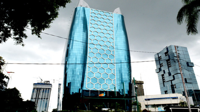 Gedung Kementerian BUMN. Foto ilustrasi.