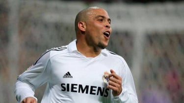 Ronaldo Nazario saat bermain untuk Real Madrid