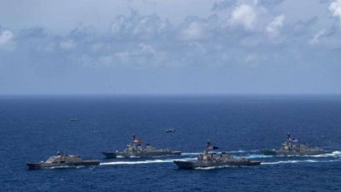 VIVA Militer: Armada Angkatan Laut Amerika Serikat (AS) di Karibia