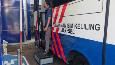 Pelayanan SIM Keliling 