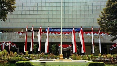Gedung Kementerian Pendidikan dan Kebudayaan di Jakarta. (Foto ilustrasi)