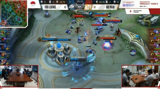 RRQ Hoshi vs Evos Legends di pekan pertama MPL season 6