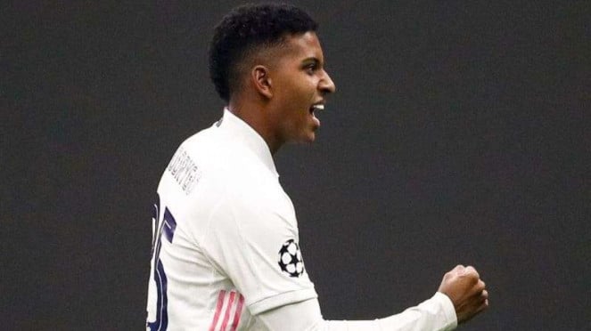 Rodrygo Goes, 1. Vinicius Junior, 2. Jude Bellingham, 3. Rodrygo, 4. Endrick, 5. Fede Valverde, 6. Jonas Hofmann, 7. Patrik Schick