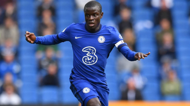 Gelandang Chelsea, Kante, 1. Harry Kane, 2. Erling Haaland, 3. Luis Suarez, 4. Robert Lewandowski, 5. Steven Gerrard, 6. N'Golo Kante, 7. Thomas Muller, 8. Sergio Ramos