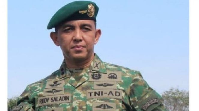 Ajudan Jokowi  Kolonel Inf Rudy Saladin