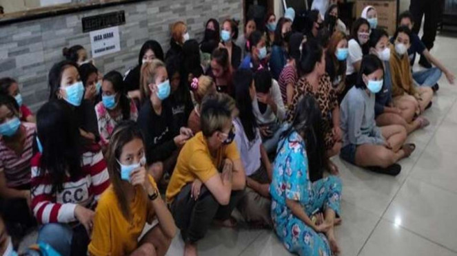 Puluhan ABG ditangkap terkait kasus prostitusi online