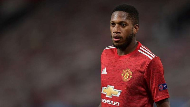 Gelandang Manchester United, Frederico Rodrigues Santos (Fred)