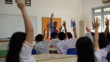 Ilustrasi anak sekolah/belajar.