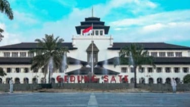 Gedung Sate Bandung, Jabar.
