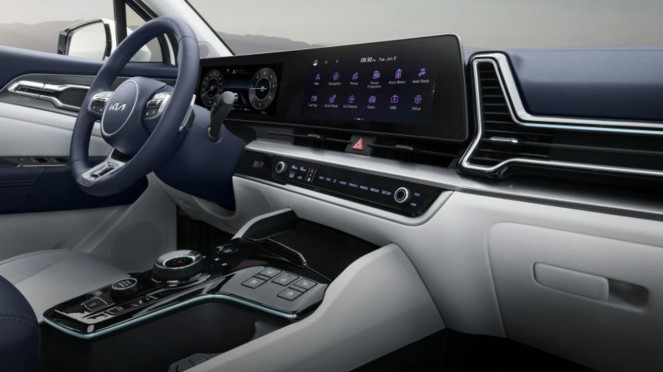 Mobil KIA Sportage edisi 2021.