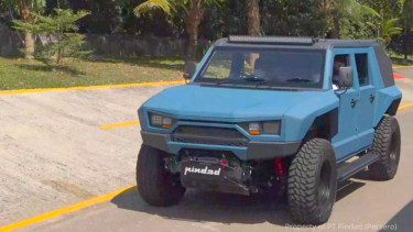 Mobil MV2 4x4 buatan Pindad.