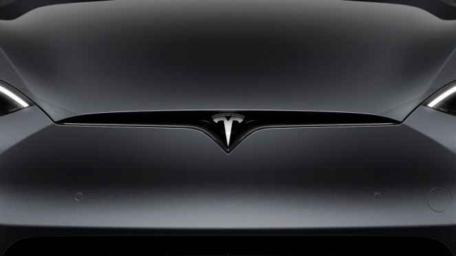 Logo mobil listrik Tesla