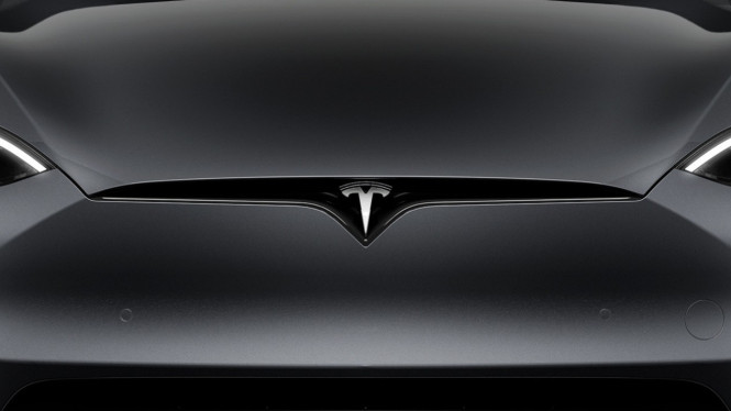 Logo mobil listrik Tesla
