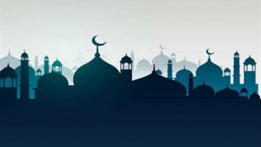 Ilustrasi Bulan Ramadhan.