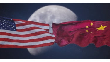 Amerika Serikat (AS) vs China.