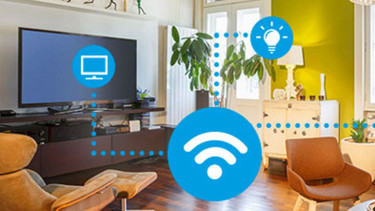 Ilustrasi smart home.