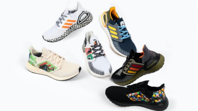 Ilustrasi sepatu.
