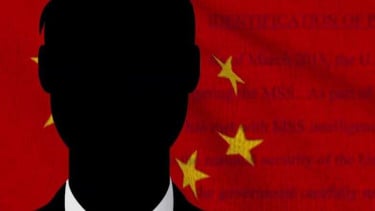 Ilustrasi mata-mata China.