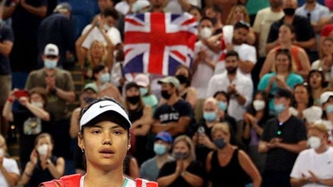 Petenis asal Inggris, Emma Raducanu.