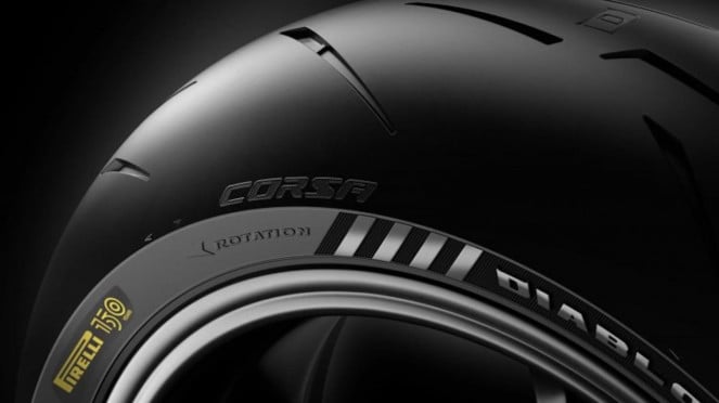 Ban Pirelli Diablo Rosso IV Corsa tipe baru.
