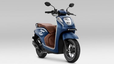 New Honda Genio warna Fabulous Matte Blue.