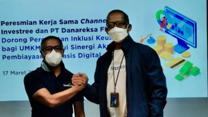 Kerja sama Danareksa dan Investree.