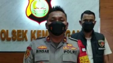 Kapolsek Metro Gambir Kompol Binsar H Sianturi.