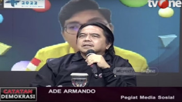 Akademisi UI sekaligus pegiat media sosial Ade Armando.