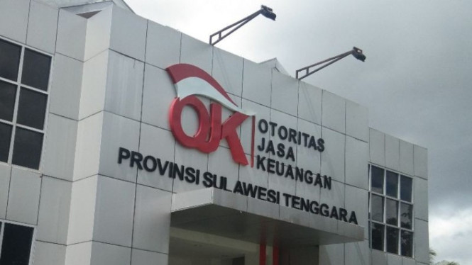 Kantor Otoritas Jasa Keuangan (Foto ilustrasi).