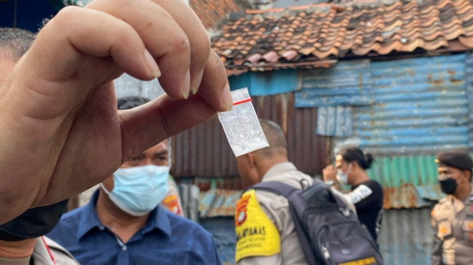 Barang bukti sabu (foto ilustrasi).
