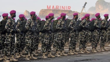 VIVA Militer: Prajurit Marinir TNI Angkatan Laut