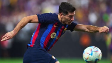Debut Robert Lewandowski di Barcelona
