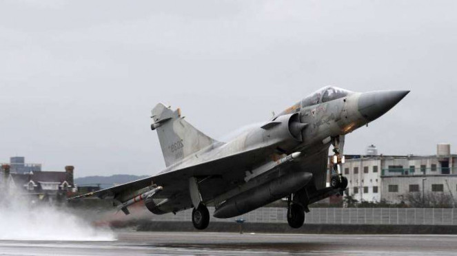 VIVA Militer: Jet tempur Dassault Mirage 2000 Angkatan Udara Taiwan
