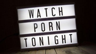 Ilustrasi pornografi.